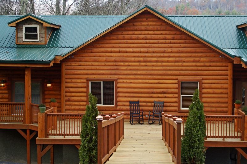 Log Home Siding Installation